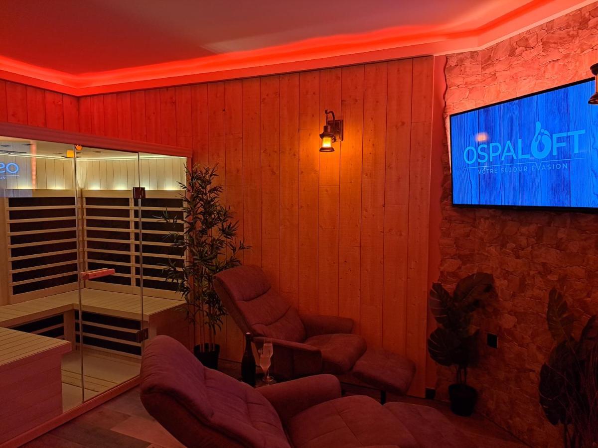 Ospaloft, Meuble Haut De Gamme Avec Spa Privatif アラス エクステリア 写真